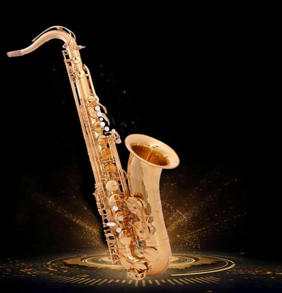 

yanagisawa t991 new arrival bb tenor saxophone musical instrument gold tenor sax professional mouthpiece 8712727