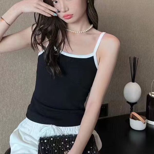 

fashion designer tank for women summer outdoor sleeveless shirts 23403, Black