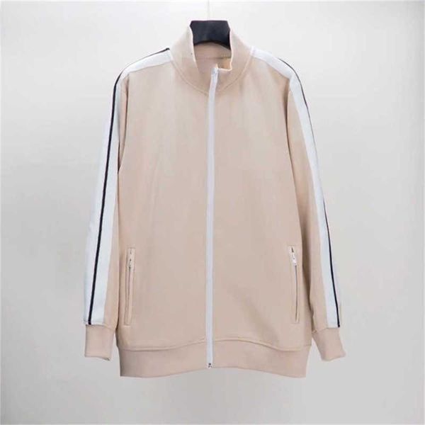 

baseball jacket sweatshirt designer palm men women zipper cardigan thin casual shirts mens tracksuits coat 5olk, Black;brown