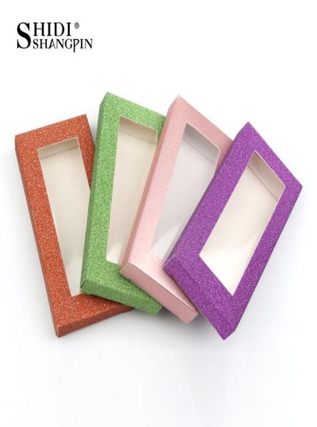 

whole 50pcs paper false eyelashes packaging box lash boxes packaging custom logo faux cils mink eyelashes case makeup boxes9902145