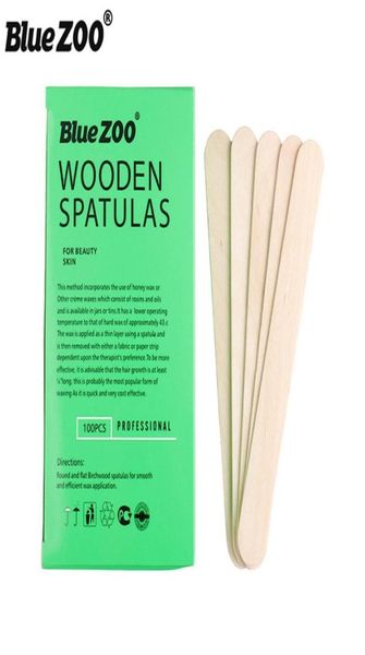 

100pcsset disposable wooden waxing wax spatulas spatula tongue depressor hair removal stick wax medical stick beauty health 07747924393