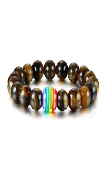 

tiger eye lucky stone gay bracelet spiritual meditation energy healing beads bracelet stretch bracelet8373455, Golden;silver