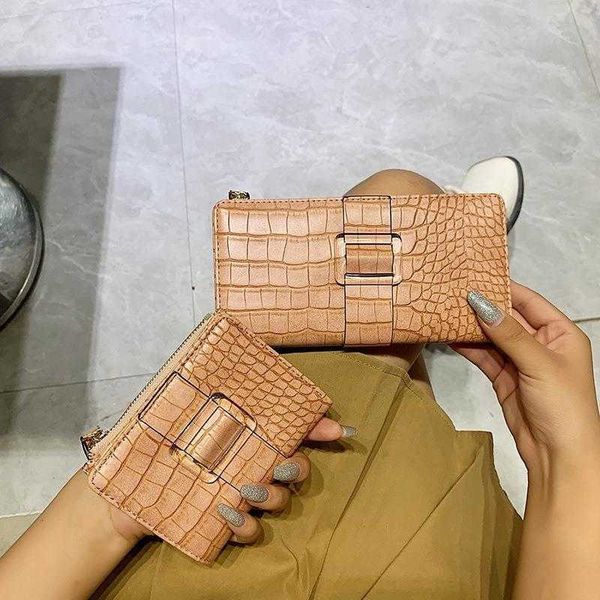 

womens wallet high purses end crocodile pattern zipper coin purse long folding large capacity female wholesale, Red;black