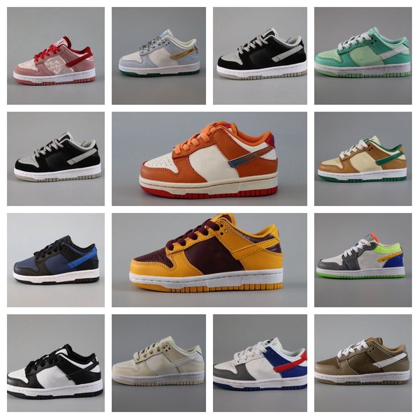 

brand kids shoes jumpman 1 1s lows td baby toddler running basketball shoes luxury infant lace up kid black children boy gril outdoor sports