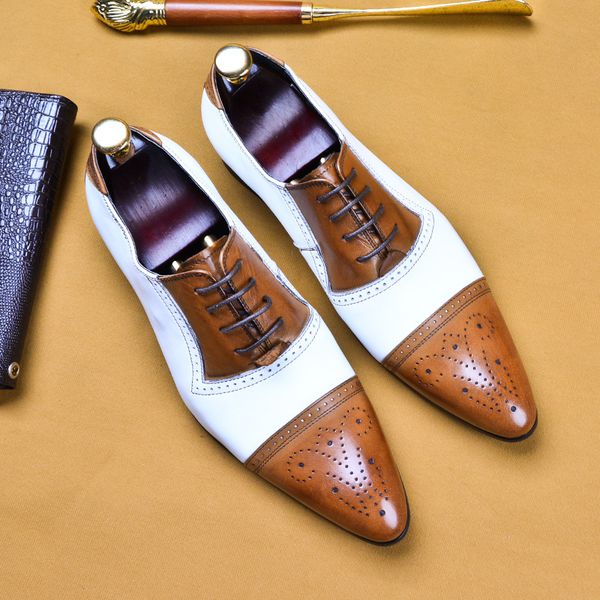 

desai leather shoes men real genuine leather fashion office dress wedding luxury brand formal party loafer mens casual shoes, Black