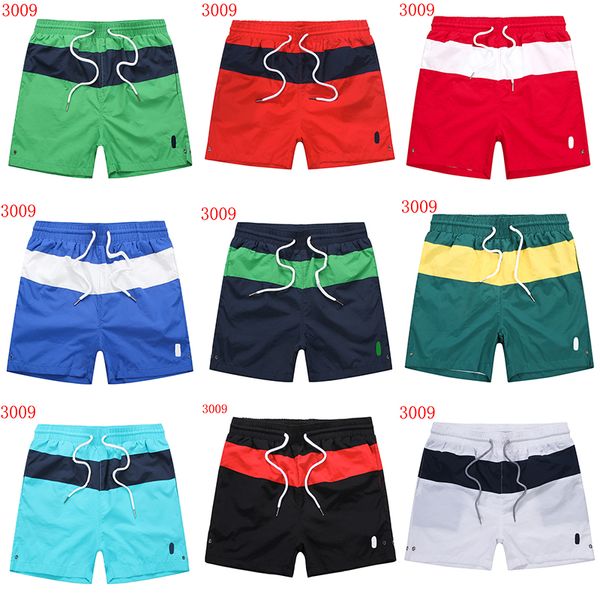 

designer men's ralphs shorts horse embroidered breathable beach laurens short casual mesh polo shorts, White;black