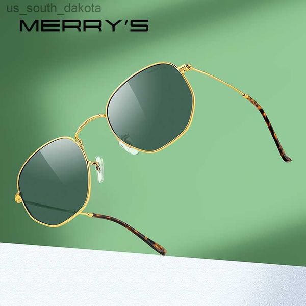 

sunglasses merrys design men women classic polarized square sunglasses for driving retro shades sun glasses uv400 s8812 l230523, White;black
