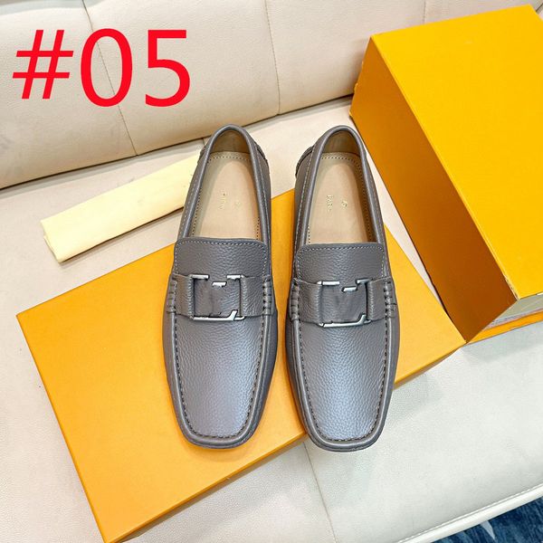 

27model 2023 summer men designer loafers genuine dress shoes fashion slip on driving shoes luxurious breathable moccasins green suede loafer, Black
