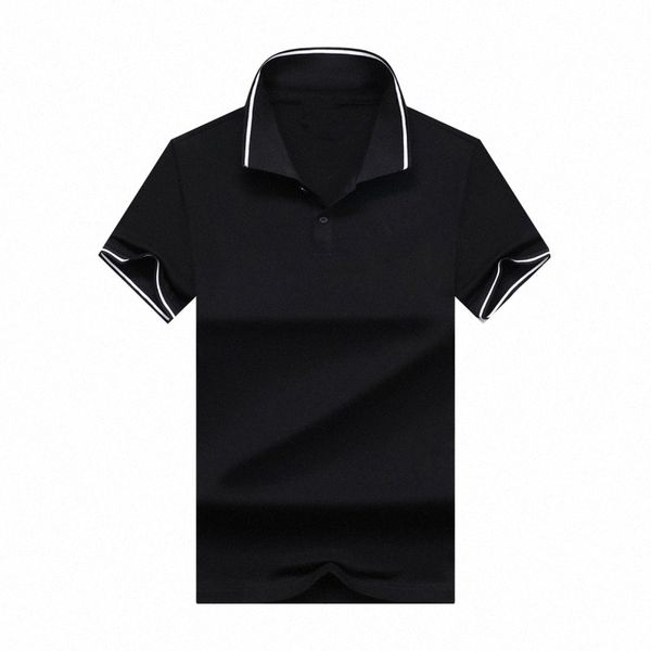 

designers men's polo short sleeve tshirts summer new men fashion casual lapel t-shirt mens cotton solid color fashion tees z2lh#, White;black