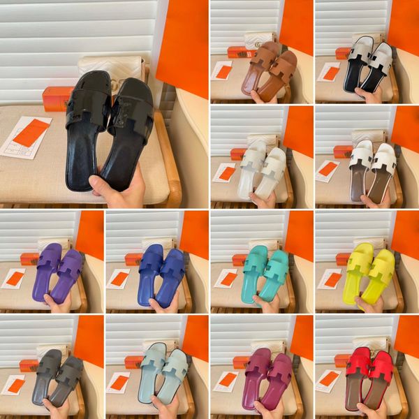 

womens oran sandal luxury designer sandals leather lady paris flat shoes walking working outdoor designer fashionable easy-to-wear style, Black