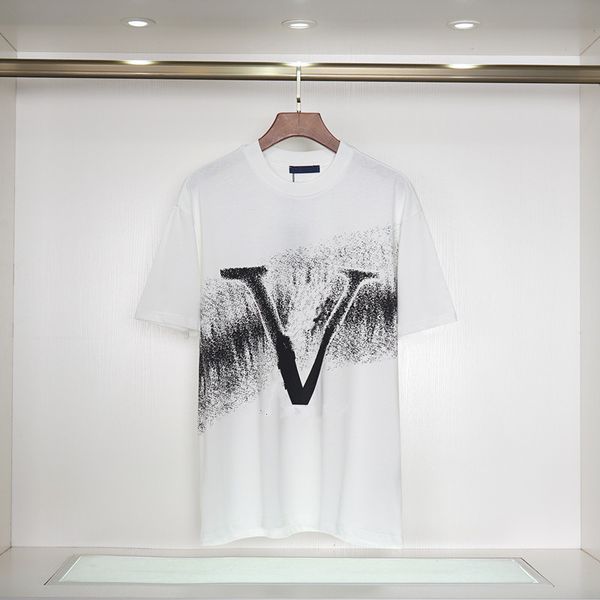 

france latest spring summer paris gradient letters tee t shirt fashion hoodies men women casual cotton t-shirts, White;black