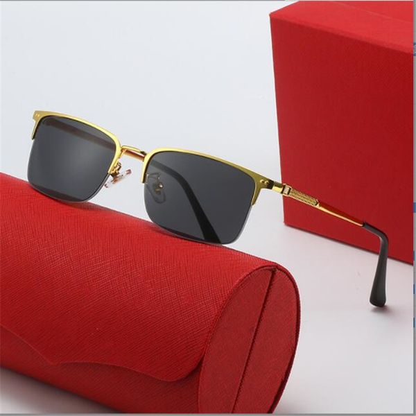 

2023 metal round sunglasses men's and women's universal sunscreen glasses wholesale men's and women's sunscreen sunshade, White;black