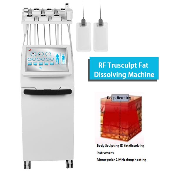 

10 in 1 rf fat reduction trusculpt machine rf beauty trusculpt flex machine new monopolar trusculpt id slimming