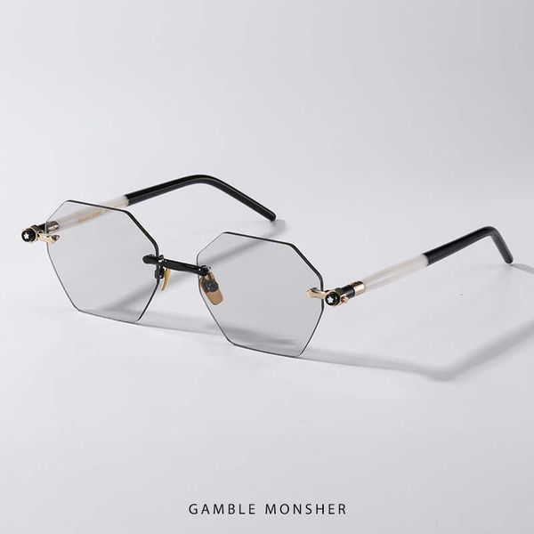 

Designer Kuboraum cool Super high quality luxury Polygonal glasses KUBORAUM the same P53 German with color matching legs can be paired myopia