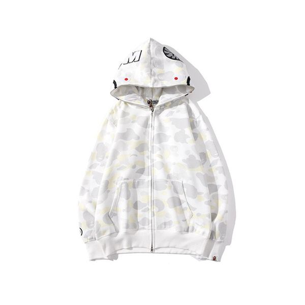 

shark hoodies other colors mens womens deisigners hoody stylist cartoon sharks printing hoodies jacket man casual sweatshirts, White;black
