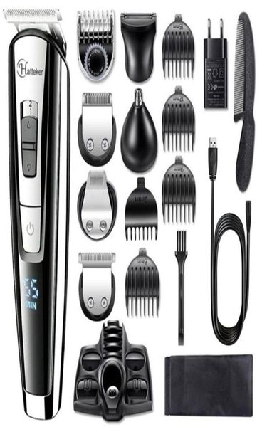 

waterproof all in one hair trimmer beard grooming kit clipper for men elelctric cutter machine body set 2202227635076