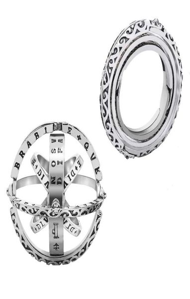 

stainless steel ring women menlovers alloy finger rings giftsnew necklace ring holder pendant astronomical ball rings53214106856190, Silver