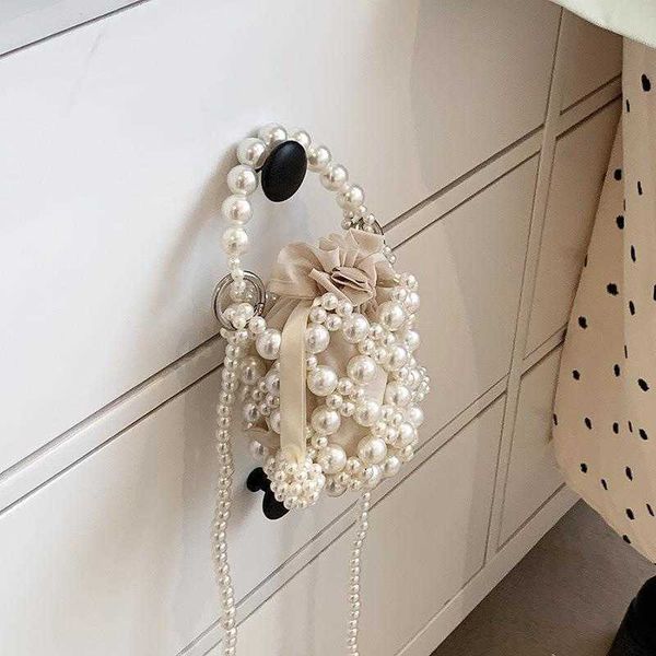 

handmade pearl bag classic style bucket western girl concave shape p coin purse, Red;black