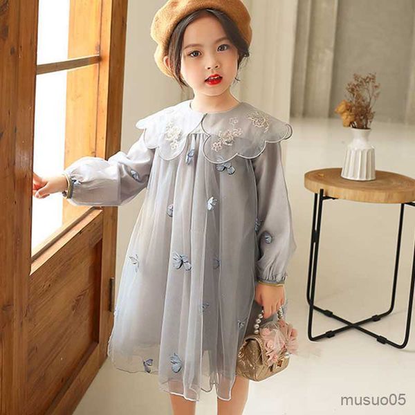 

girl's dresses kids clothes spring autumn children princess party dress sweet dresses for girls 12m-6t, Red;yellow