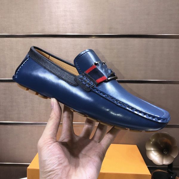 

10model big size 38-46 men designer loafers leather luxurious moccasin crocodile style footwear fashion slip on flat driving casual shoes cl, Black
