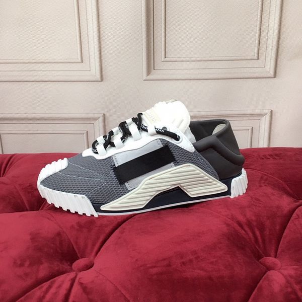 

2023 new luxury men womens fashion shoes lace-up flat platform designer sneaker black genuine leather air cushion sneakers 0529