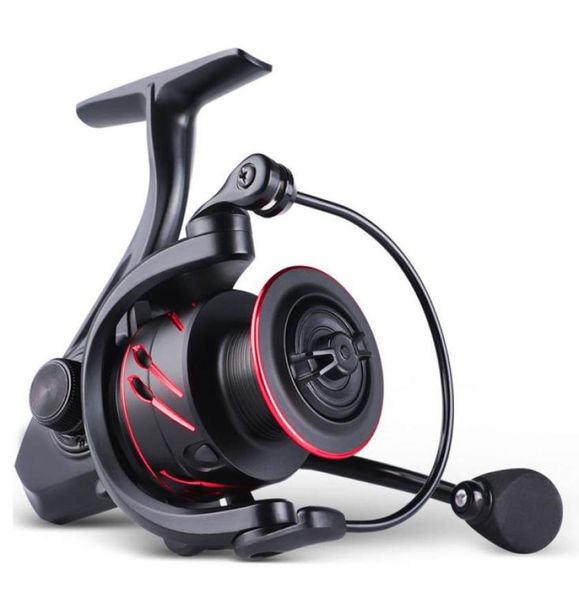 

spinning fishing reels with leftright interchangeable collapsible handle powerful metal spool 471501 gear ratio for freshwat1031989