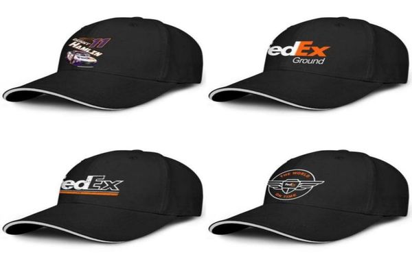 

fedex white the world fashion baseball sandwich hat custom team truck driver cap orange old logo denny hamlin federal expre5189573, Blue;gray