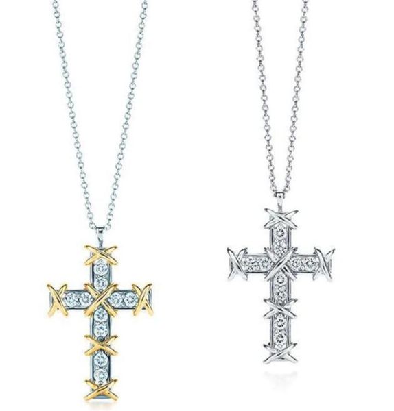 

diamond pendant necklaces jewelry designers for women men cross religious faith gold plated sterling silver cross pendants 9446515