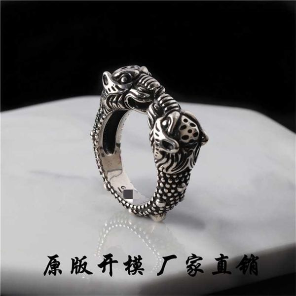 

designer jewelry bracelet necklace ring pure head ring, Silver