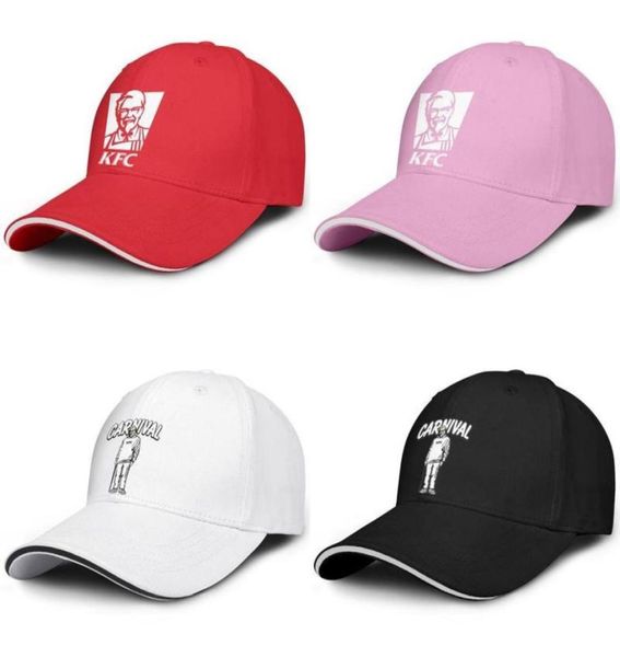 

kfc logo fashion baseball sandwich hat blank cute truck driver cap colonel sanders fried chicken carnival kentucky58643541804566, Blue;gray