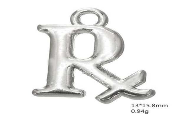 

pharmacy symbol rx message charm other customized jewelry011658655, Bronze;silver