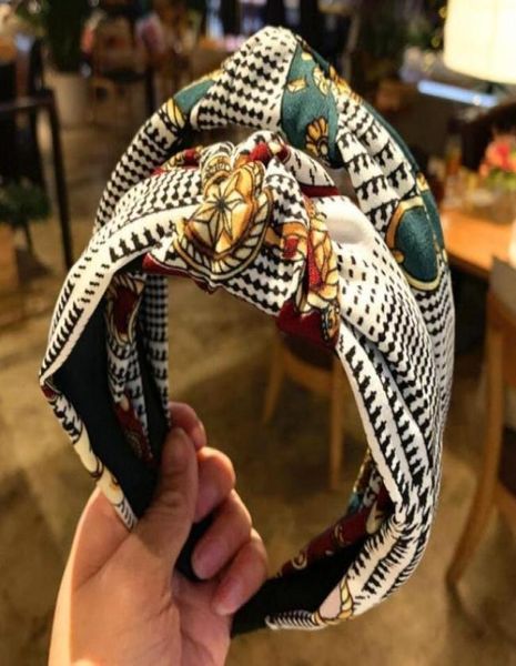 

autumn winter fashion sweet bow headband widebrimmed ethnic style hairband young girl heartsen pressed hair knotted hair accesso592636513, Black;brown