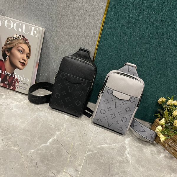 

men's crossbody bag designer backpack simple letter design can match any color clothing styling
