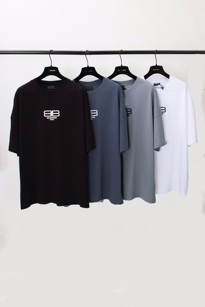 

men's plus tees & polos round neck embroidered and printed polar style summer wear with street pure cotton r111bgw, Black;brown