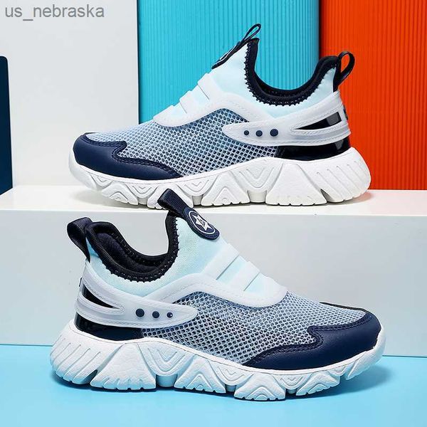 

athletic outdoor kids sneakers lightweight children shoes casual breathable boys shoes nonslip girls fashion sport sneakers zapatillas l2305, Black