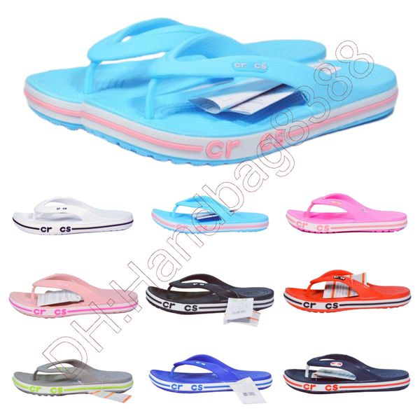 

sandals slippers eva baya crocclog crocodile shoes flip-flops slippers lightweight comfortable women men summer slides designers sandalias 2, Black