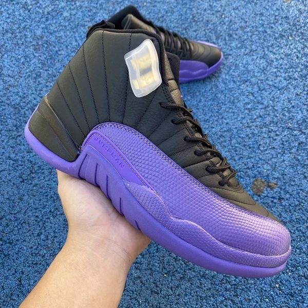 

new colorway 12 basketball shoes xii field purple taxi black releasing on jul 29th 2023 here's to pre-order designer sneakers