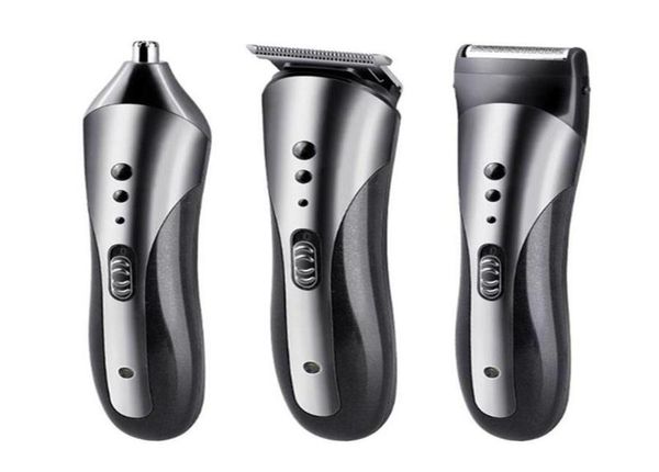 

3 in 1 hair trimmer rechargeable electric nose ear shaver hair clipper professional electric razor beard shaver25187084326