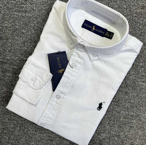 

little horse mens shirt polo polos long sleeve business autumn leisure men casual fashion23ess, White;black