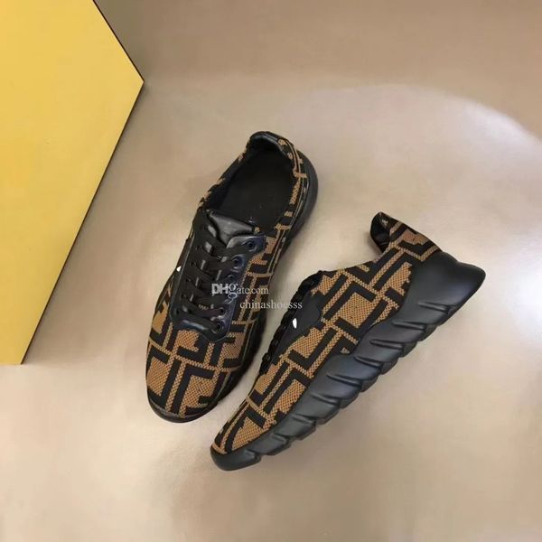 

23s/s low casual shoes flow men sneakers mesh surface & leather walking breathable brand trainers comfort lifestyles footwear 38-45original, Black