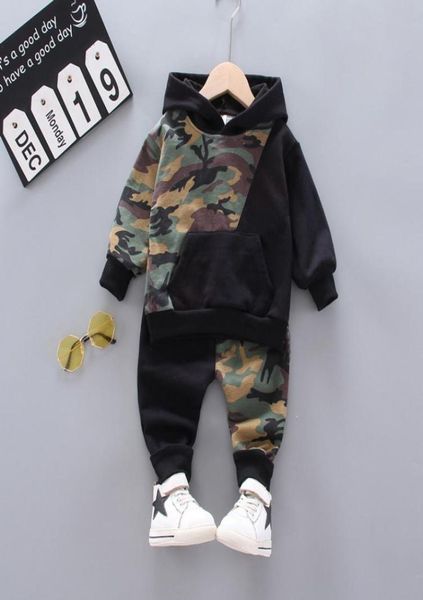 

children clothing sets spring autumn baby boys girls clothing sets camouflage hoodiepants 2 pcs suits kids clothes9585364, White