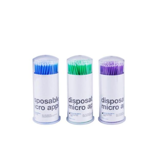 

whole disposable microbrush eyelash extension tools 3 size s m l individual lash removing tools and dental coated sticks4745121