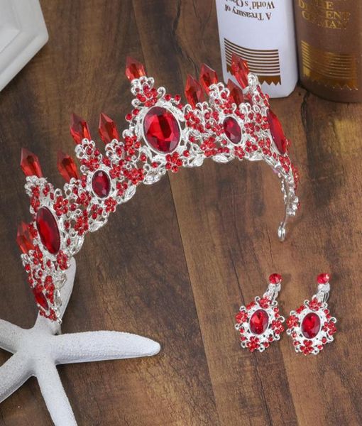 

8 colors wedding crown queen bridal tiaras bride crown 2019 headband wedding accessories diadem mariage hair jewelry ornaments3803704, Silver