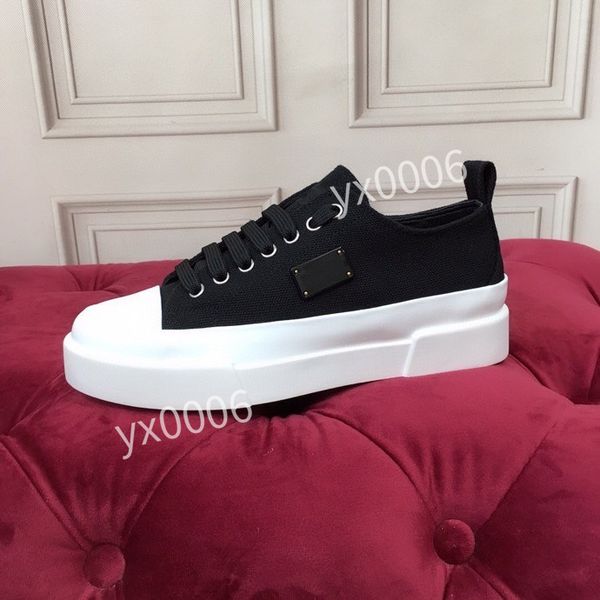 

2023brand womens men fashion sneaker casual shoes trainers shoes leather breathable for change outdoor sports sneakers, Black