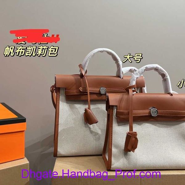 

kelys tote bag designer handbag hemrres online store 2023 women's new kelyss fashionable big canvas handbag crossbody commuter classic