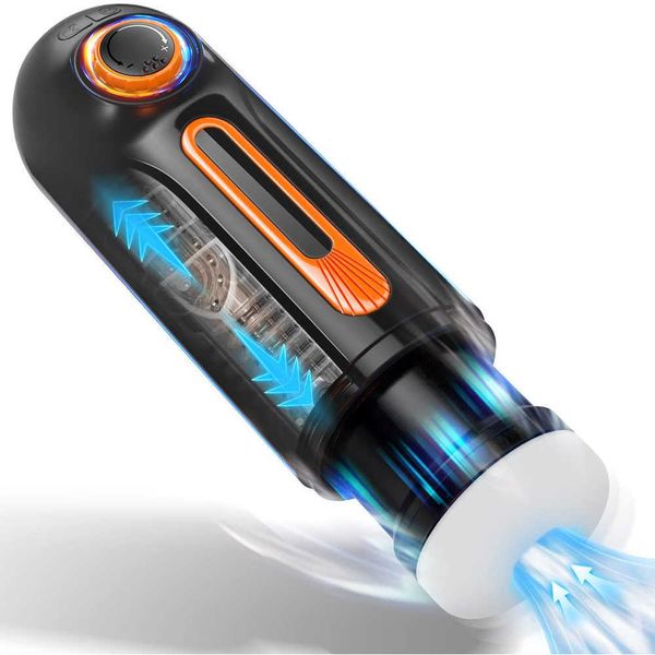 

toy massager 6in1 automatic telescopic sucking vibration masturbators for men vaginas male masturbator real blowjob toys