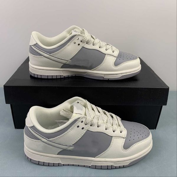 

basketball shoes dnks low pro white grey og rte designer outdoor shoes sneaker sports with original box