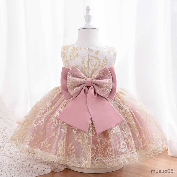 

girl's dresses girls dress tulle fluffy children gowns princess kids birthday party baby toddler dresses with big, Red;yellow