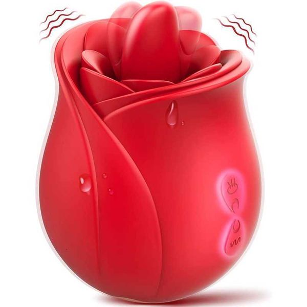 

toy massager powerful rose toy vibrators for women women clitoris stimulator with tongue licking oral nipple toys goods female adults