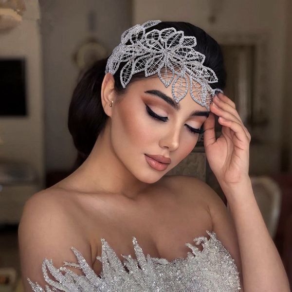 

beautiful wedding crowns accessories mossanite jewelry bride crown dance party birthday princess multiple colors dream extravagant luxurious, Silver